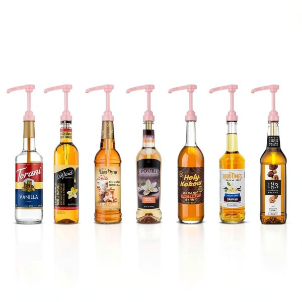 PERMINKS Skinny Syrup Pumps Plastic Design-6