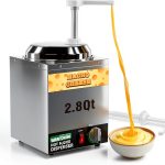 WantJoin 2.8Qt Stainless Steel Nacho Cheese Dispenser-0