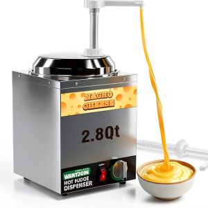 WantJoin 2.8Qt Stainless Steel Nacho Cheese Dispenser-0