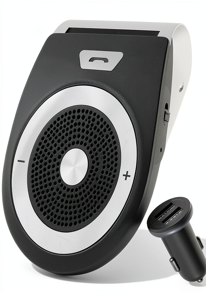Installing NETVIP Cell Phone Automobile Speakerphone on a car dashboard vent