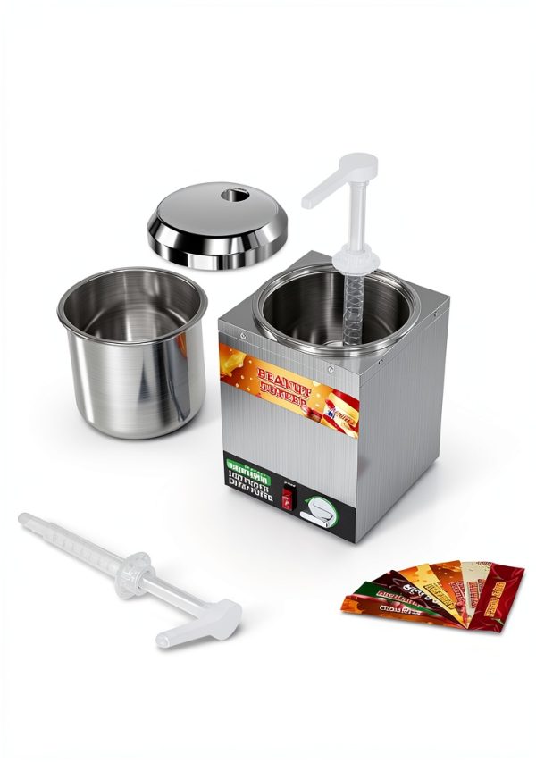 WantJoin 2.8Qt Stainless Steel Nacho Cheese Dispenser-5