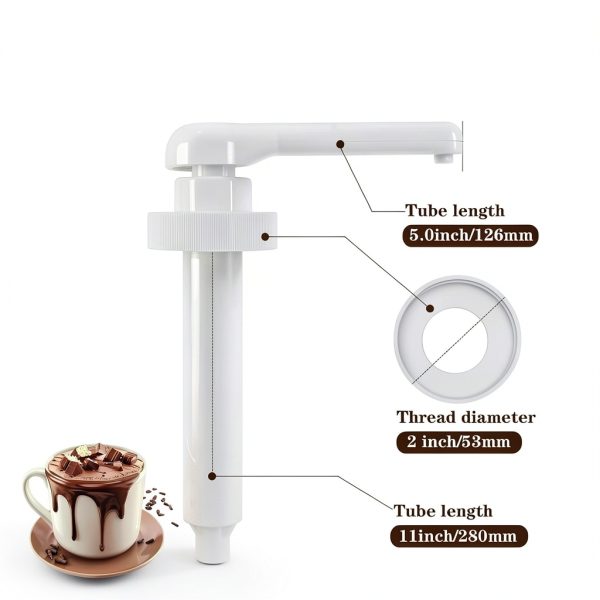 Widecook Chocolate Syrup Pump Dispenser-1