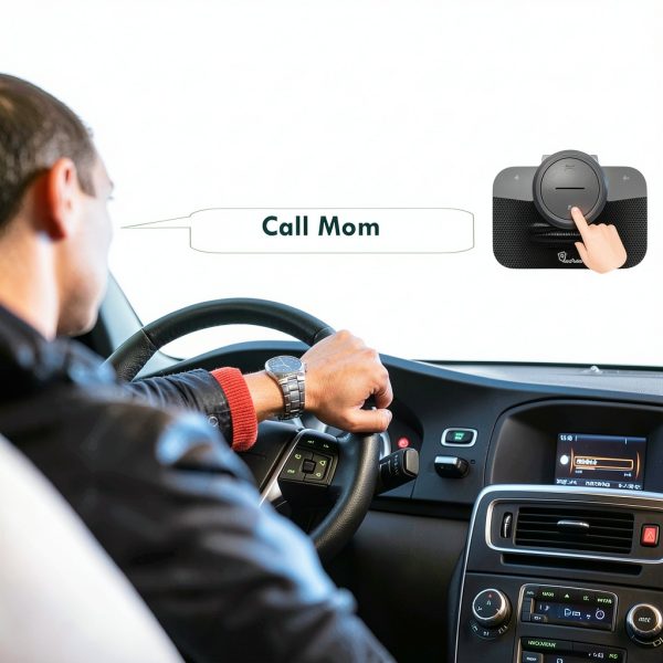 VeoPulse Bluetooth Speakerphone for Cars-3