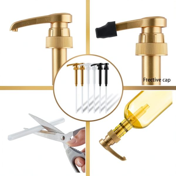 KCKHFA Commercial Pump Condiment Dispensers-3