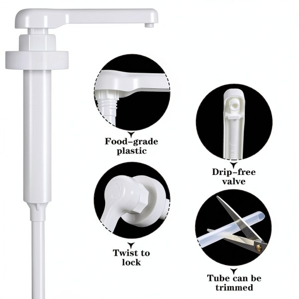 Widecook Chocolate Syrup Pump Dispenser-2