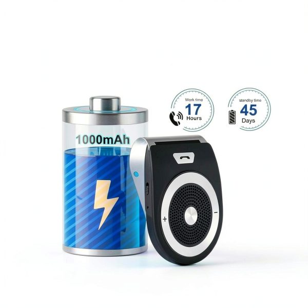 Wodgreat Bluetooth Car Speakerphone Handsfree Kit-6