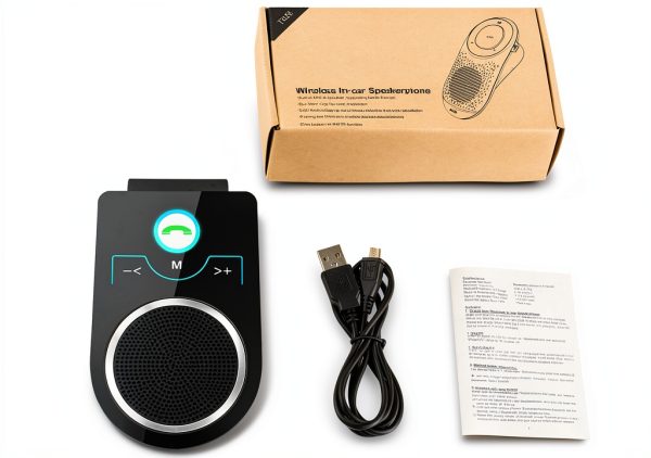 Bluetooth Car Speakerphone Wodgreat 3W HandsFree-6