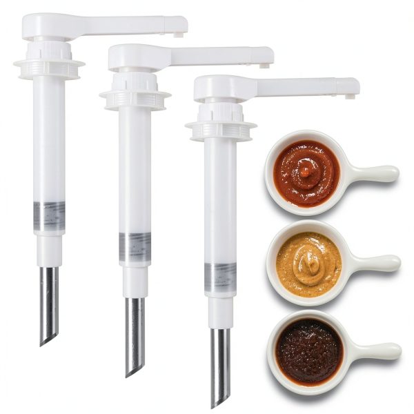 Saladulce Sauce Pump Dispenser Plastic Heat Resistant-0