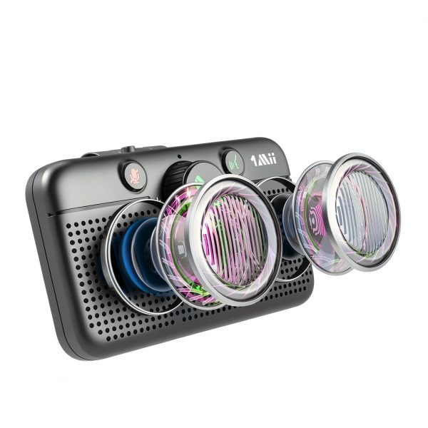 Bluetooth Car Speakerphone 1Mii MK02 40mm Driver-1