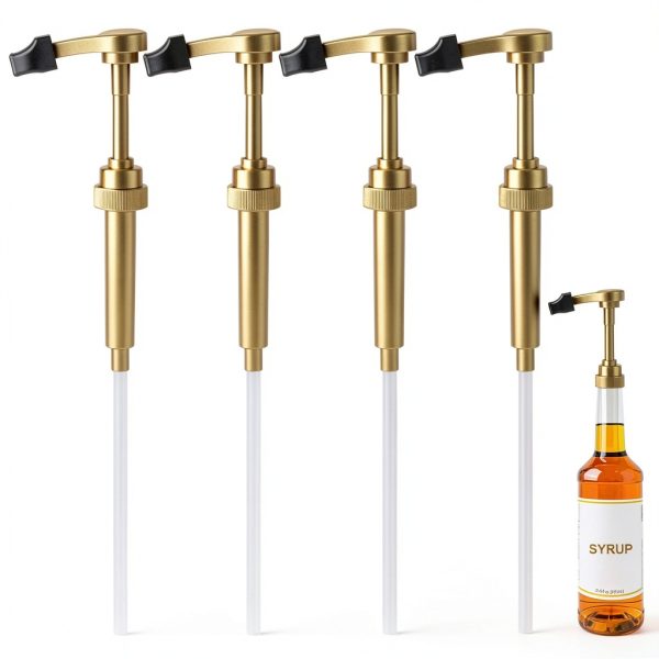 Coffee Syrup Pump VELLUXE Plastic Design for Cafés-0