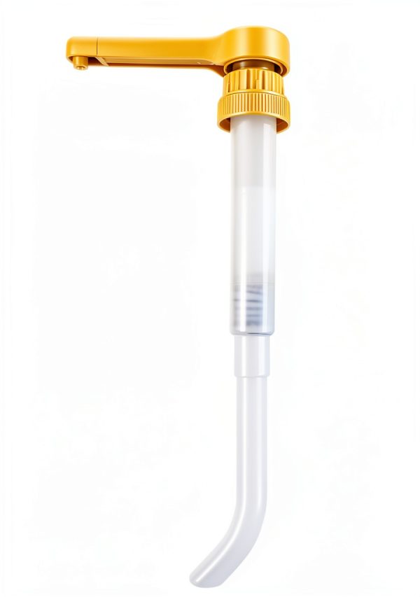 POFFYA Gold Plastic Sauce Pumps for Commercial Use-2