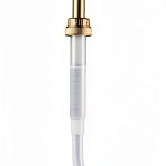 Gold Plastic Coffee Syrup Dispenser by Good Times Coffee Co.-0