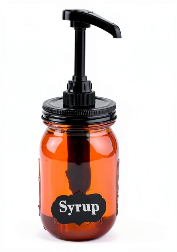 GMEPOCH Mason Jar Syrup Dispenser Pump-6