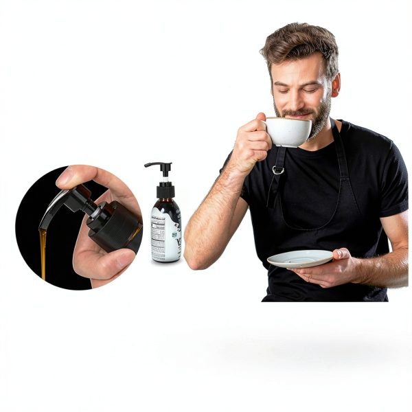 Oxyooh Coffee Syrup Dispenser Plastic 4 Pack-3