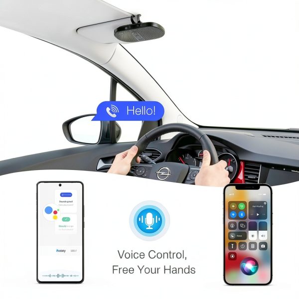 Bluetooth Car Kit Sunitec 6W Speaker Handsfree-2