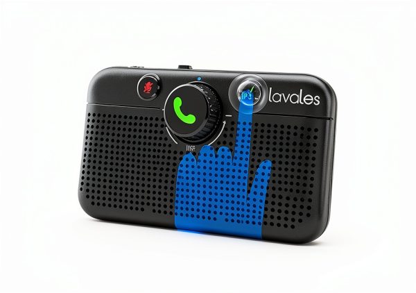 Lavales Car Bluetooth Speaker Handsfree Calling-2