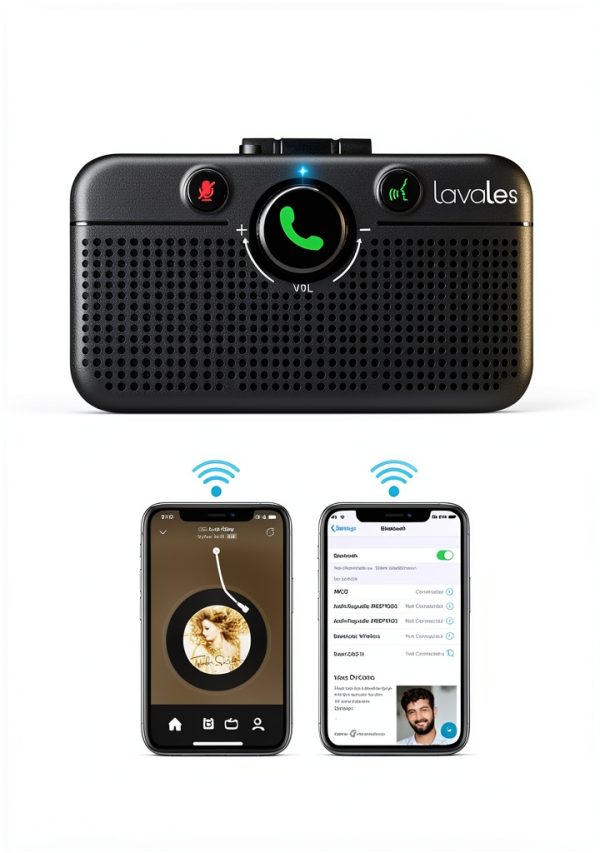 Lavales Car Bluetooth Speaker MK02 Clip-On-6