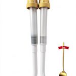 POFFYA Gold Plastic Sauce Pumps for Commercial Use-0
