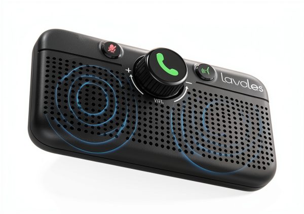 Lavales Car Bluetooth Speaker Handsfree Calling-5