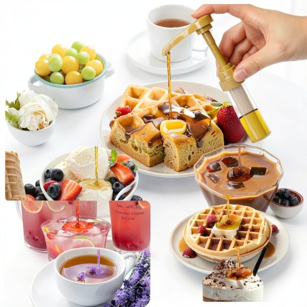 Coffee Syrup Pump VELLUXE Plastic Design for Cafés-6