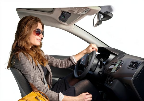 Lavales Car Bluetooth Speaker Handsfree Calling-1