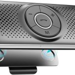 AGPTEK Car Bluetooth Speaker Handsfree Black-0