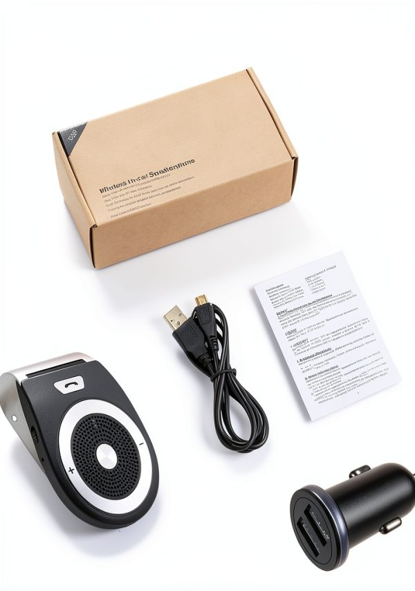 Wodgreat Bluetooth Car Speakerphone Handsfree Kit-7