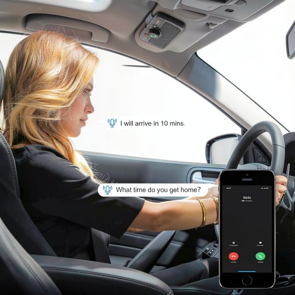 Bluetooth Car Speakerphone 1Mii MK02 40mm Driver-4