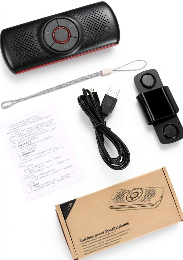 Bluetooth Car Speakerphone Leguwu T826 Handsfree-7