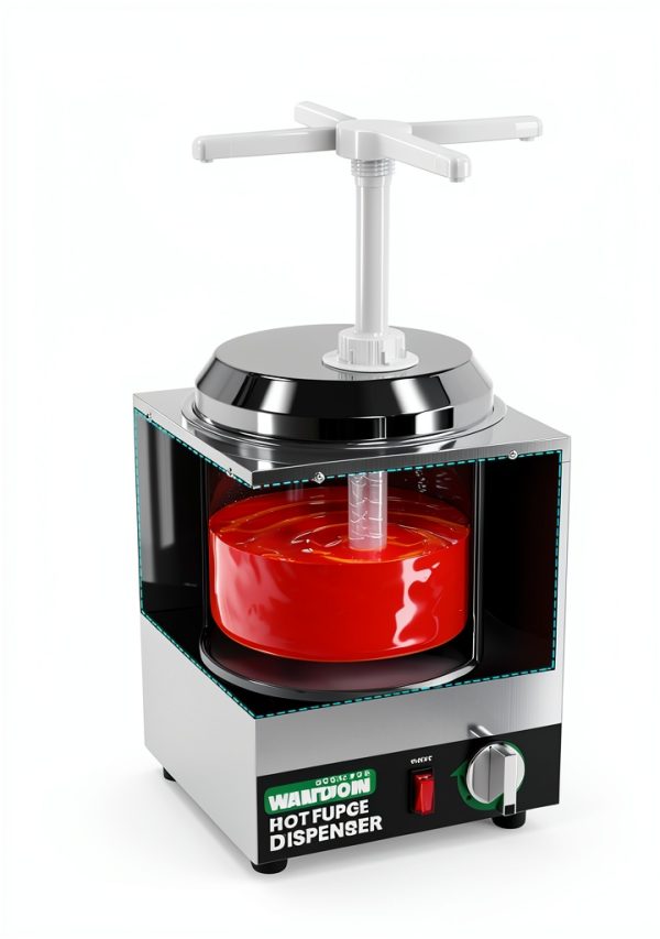 WantJoin 2.8Qt Stainless Steel Nacho Cheese Dispenser-2