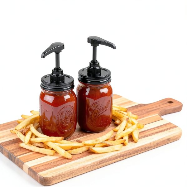 GMEPOCH Mason Jar Syrup Dispenser Pump-4