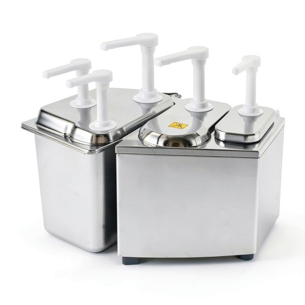 Saladulce Sauce Pump Dispenser Plastic Heat Resistant-6