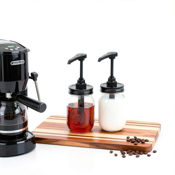 GMEPOCH Mason Jar Syrup Dispenser Pump-5