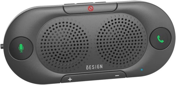 Bluetooth Car Kit BESIGN Metal Gray HandsFree-0