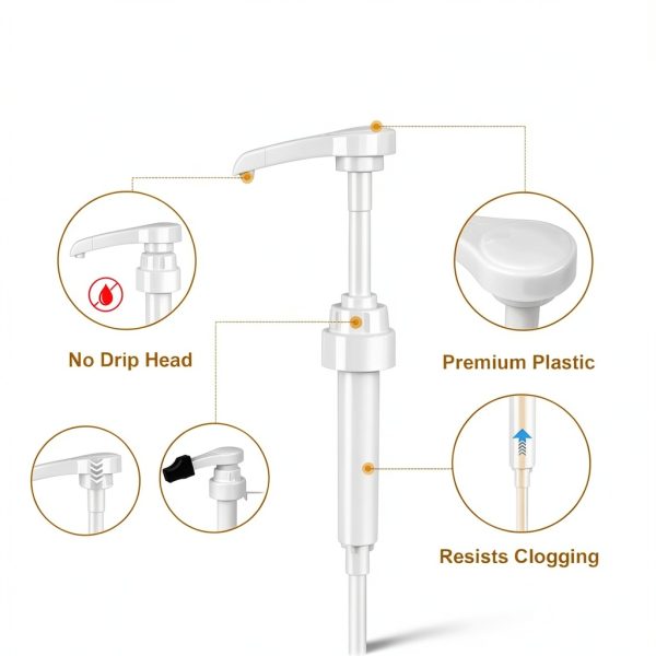 VELLUXE Commercial Pump Condiment Dispensers-4