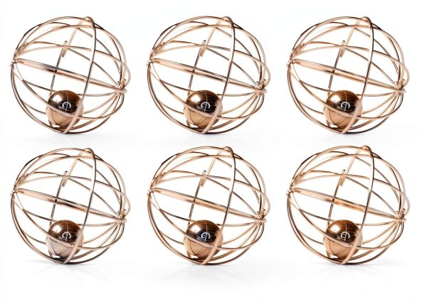 Stainless Steel Shaker Balls 6 Pcs – SNAIL GARDEN Dual‑Layer Mixing-0