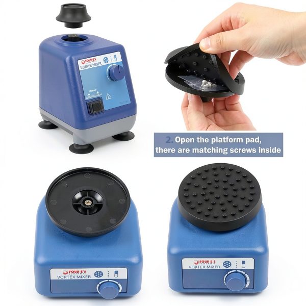 FOUR E'S SCIENTIFIC Platform Pad for Vortex Mixer Model MI0101002-38-1