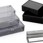Western Blot Box EMS Med Rect 3½x2-9/16x1 in 5 Pack Gel Hinged Lid-0
