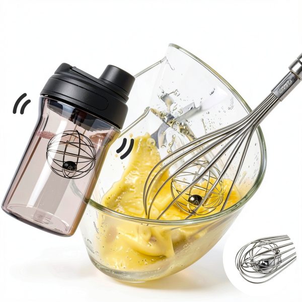 Stainless Steel Shaker Balls 6 Pcs – SNAIL GARDEN Dual‑Layer Mixing-2