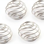 Supplements Shaker Ball 4pcs by YOFAN 2-Inch Stainless Steel Whisk-0